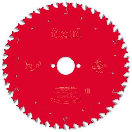 Lame pour scie circulaire portative D210 2,4/1,8 AL30 Z40 BA 15° Freud