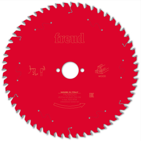 Lame pour scie circulaire portative D237 2,5/1,8 AL30 Z56 BA 10° Freud