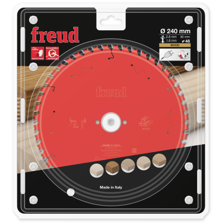 Lame pour scie circulaire portative D240 2,8/1,8 AL30 Z48 BA 15° Freud