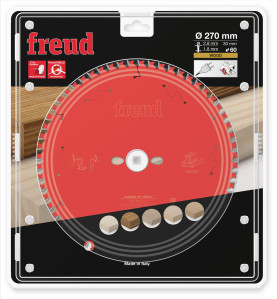 Lame pour scie circulaire portative D270 2,8/1,8 AL30 Z60 BA 10° Freud