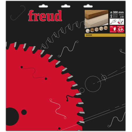 Lame pour scie circulaire portative D350 3,5/2,2 AL30 Z24 BA 20° Freud