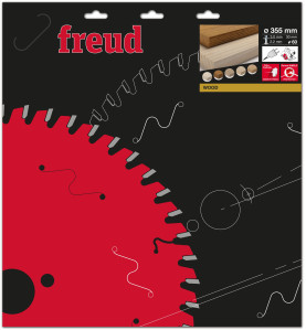 Lame pour scie circulaire portative D355 3/2,2 AL30 Z60 BA 15° Freud