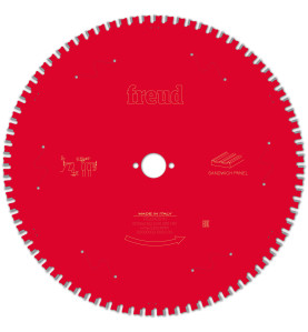 Lame pour scie circulaire portative D355 2,6/2,2 AL30 Z80 TPB 0° Freud