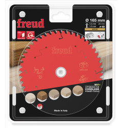 Lame pour scie circulaire portative sans fil D165 1,45/1 AL20 Z48 BA 10° Freud