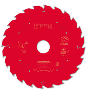 Lame pour scie circulaire portative sans fil D190 1,45/1 AL30 Z24 BA 25° Freud