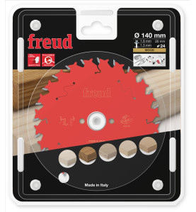 Lame pour scie circulaire portative filaire/sans fil D140 1,8/1,3 A20 Z24 BA 15° Freud