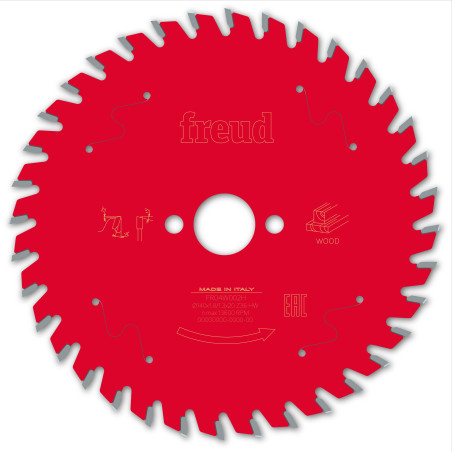 Lame pour scie circulaire portative filaire/sans fil D140 1,8/1,3 A20 Z36 BA 10° Freud