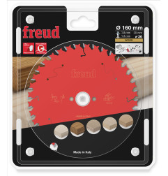 Lame pour scie circulaire portative filaire/sans fil D160 1,8/1,3 A20 Z36 BA 10° Freud