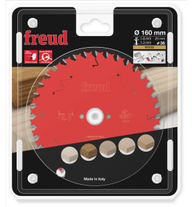 Lame pour scie circulaire portative filaire/sans fil D160 1,8/1,3 A20 Z36 BA 10° Freud