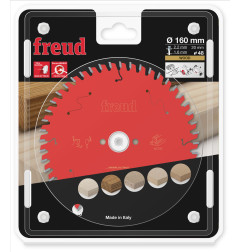 Lame pour scie circulaire portative filaire/sans fil D160 2,2/1,6 AL20 Z48 BA 5° Freud
