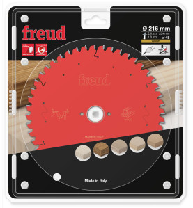 Lame pour scie circulaire portative D216 2,4/1,8 AL25,4 Z48 BA -5° Freud