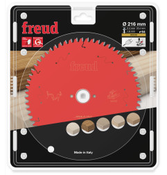 Lame pour scie circulaire portative D216 2,4/1,8 AL25,4 Z64 BA -5° Freud
