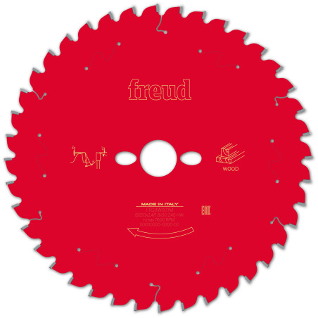 Lame pour scie circulaire portative D250 2,4/1,8 AL30 Z40 BA -5° Freud