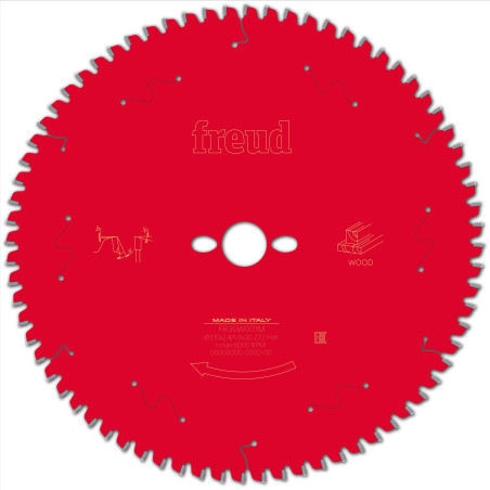 Lame pour scie circulaire portative D315 2,4/1,8 AL30 Z72 BA -5° Freud