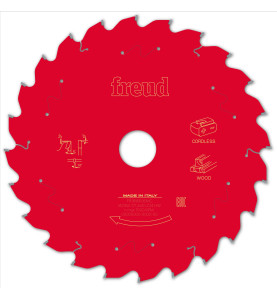 Lame pour scie circulaire portative sans fil D216 1,7/1,2 AL30 Z24 BA 5° Freud