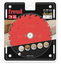 Lame pour scie circulaire portative D190 2/1,3 AL30 Z24 BA 15° Freud
