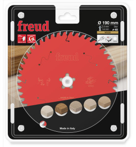 Lame pour scie circulaire portative D190 2,4/1,6 Fastfix Z48 BA 5° Freud
