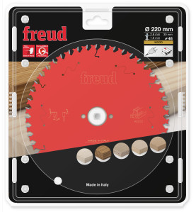 Lame pour scie circulaire portative D220 2,6/1,6 AL30 Z48 BA 10° Freud