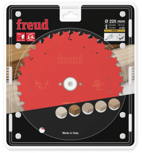 Lame pour scie circulaire portative D225 2,6/1,6 AL30 Z32 BA 15° Freud
