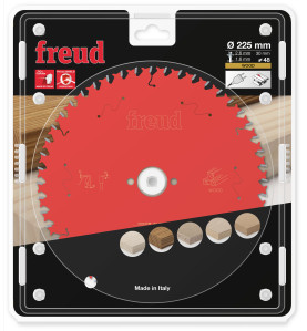 Lame pour scie circulaire portative D225 2,6/1,6 AL30 Z48 BA 10° Freud