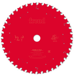 Lame pour scie circulaire portative D255 2,8/1,8 AL25,4 Z40 BA 15° Freud