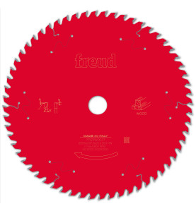 Lame pour scie circulaire portative D255 2,8/1,8 AL25,4 Z60 BA 15° Freud