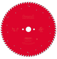 Lame pour scie circulaire portative D300 2,5/1,8 AL30 Z72 BA 10° Freud