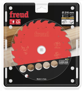 Lame pour scie circulaire portative sans fil D216 1,7/1,2 AL30 Z24 BA 25° Freud