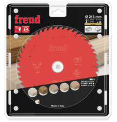 Lame pour scie circulaire portative sans fil D216 1,7/1,2 AL30 Z48 BA 15° Freud