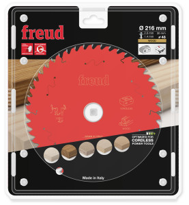 Lame pour scie circulaire portative sans fil D216 1,7/1,2 AL30 Z48 BA 15° Freud