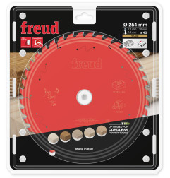 Lame pour scie circulaire portative sans fil D254 2,1/1,6 AL30 Z40 BA 20° Freud