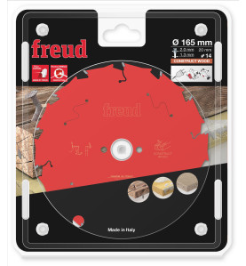 Lame pour scie circulaire portative D165 2/1,3 AL20 Z14 BA 18° Freud