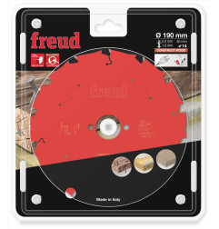 Lame pour scie circulaire portative D190 2/1,3 AL30 Z14 BA 18° Freud