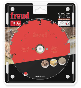 Lame pour scie circulaire portative D190 2/1,3 AL30 Z14 BA 18° Freud