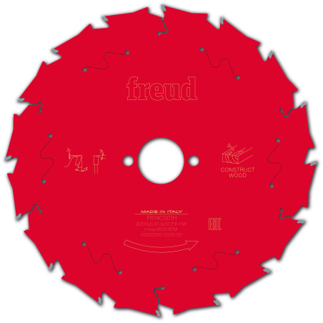 Lame pour scie circulaire portative D200 2/1,3 AL30 Z16 BA 18° Freud