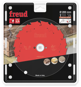 Lame pour scie circulaire portative D200 2/1,3 AL30 Z16 BA 18° Freud