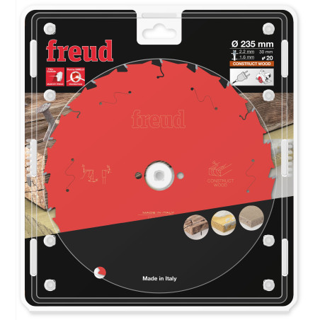 Lame pour scie circulaire portative D235 2,2/1,6 AL30 Z20 BA 18° Freud