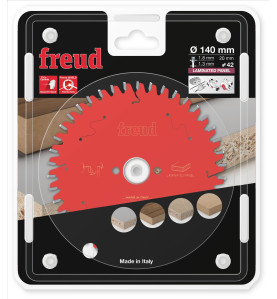 Lame pour scie circulaire portative filaire/sans fil D140 1,8/1,3 A20 Z42 BA -5° Freud