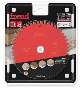 Lame pour scie circulaire portative sans fil D165 1,8/1,2 AL20 Z48 BA -5° Freud