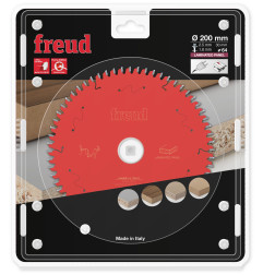 Lame pour scie circulaire portative D200 2,5/1,8 AL30 Z64 BA -2° Freud