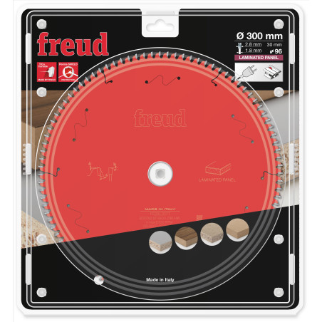 Lame pour scie circulaire portative D300 2,8/1,8 AL30 Z96 BA -2° Freud