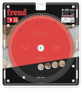 Lame pour scie circulaire portative D300 2,8/1,8 AL30 Z96 BA -2° Freud