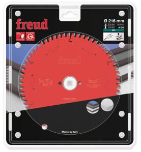 Lame pour scie circulaire portative D216 2,8/1,8 AL30 Z64 TP -3° Freud
