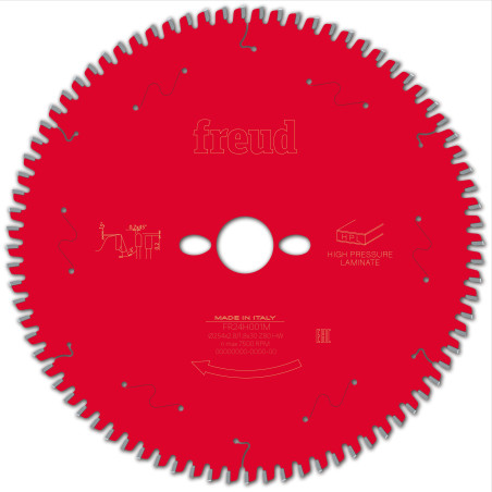 Lame pour scie circulaire portative D254 2,8/1,8 AL30 Z80 TP -3°