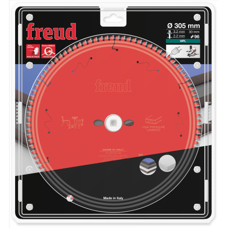 Lame pour scie circulaire portative D305 3,2/2,2 AL30 Z96 TP -3°