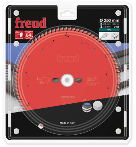Lame pour scie circulaire portative D250 2,8/1,8 AL30 Z80 TP 10° Freud
