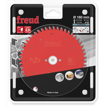 Lame scie circulaire portative filaire/sans fil D160 2,2/1,6 AL20 Z52 TP -5° Freud