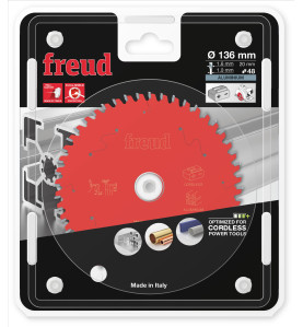 Lame pour scie circulaire portative sans fil D136 1,6/1 AL20 Z48 TP 0° Freud