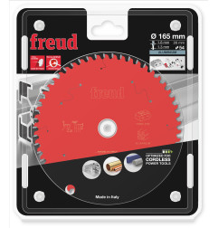 Lame pour scie circulaire portative sans fil D165 1,8/1,3 AL20 Z54 TP 0° Freud