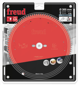 Lame pour scie circulaire portative D300 2,8/2 AL30 Z96 TP -5° Freud